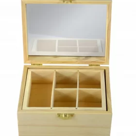 KUFEREK Pamiątka Pierwszej Komunii Świętej LUSTRO