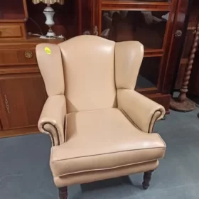 Fotel skórzany, skóra naturalna