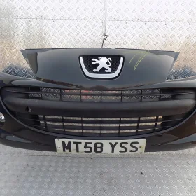 PEUGEOT 207 ZDERZAK PRZÓD PRZEDNI ORYGINAŁ