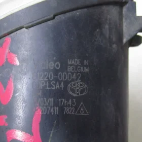 AVENSIS T27 HALOGEN ZDERZAKA LEWY PRZÓD 09-16 68