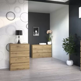 KOMODA MALWA M6 120 - DĄB ARTISAN