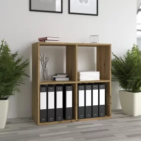 REGAŁ KOMOROWY MALAX 2X2 - DĄB ARTISAN