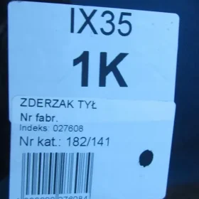 HYUNDAI IX35 ZDERZAK TYŁ TYLNA 1K 10-16 141
