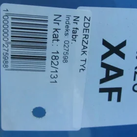 HYUNDAI IX20 ZDERZAK TYŁ TYLNY XAF 10-17 131