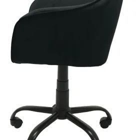 FOTEL OBROTOWY KRZESŁO MARLIN TKANINA CZARNY
