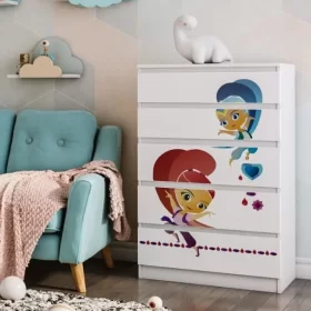 KOMODA DZIECIĘCA M5 - KSIĘŻNICZKI