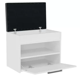 SZAFKA NA BUTY PARMA MINI SIEDZISKO SCHOWEK BIAŁA