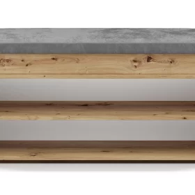 SZAFKA NA BUTY PARMA 2P SIEDZISKO SCHOWEK DĄB ARTISAN