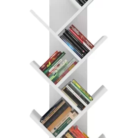 REGAŁ STOJĄCY NA KSIĄŻKI PÓŁKI FUNNY BIAŁY