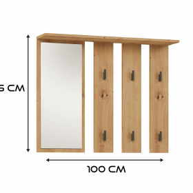 PARMA WIESZAK - DĄB ARTISAN