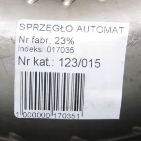 AVENSIS T27 2.0 SPRZĘGŁO HYDROKINETYCZNE 09-16 15