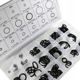 Zestaw uszczelki o-ring 225 sztuk