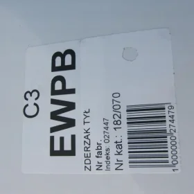 CITROEN C3 III ZDERZAK TYŁ TYLNY EWPB 16-19 70