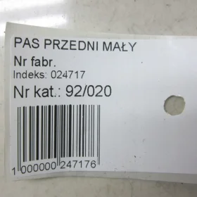 VOLVO XC60 ALUMINIOWA BELKA WZMOCNIENIE ZDERZAKA