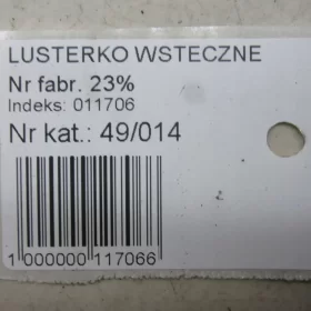 VOLVO XC60 LUSTERKO WSTECZNE 08-13 14