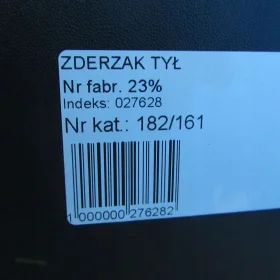 SORENTO II DOKŁĄDKA ZDERZAKA TYŁ TYLNA 10-14 161