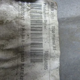 VOLVO XC60 R-DESIGN DOKŁADKA ZDERZAKA SPOILER TYŁ