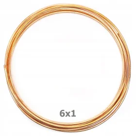 RURKA RURA MIEDZIANA fi 6 6mm miękka