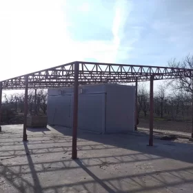Konstrukcja Stalowa 6x6 m - Wiata Hala Garaż Carport - Nowa i Solidna