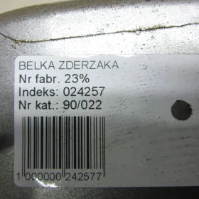 MAZDA 3 BL SEDAN BELKA ZDERZAKA TYŁ 08-12 22