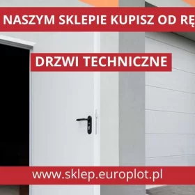 Drzwi stalowe płaszczowe ECO Drzwi Wiśniowski 1010 x 2050