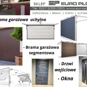 Brama garażowa segmentowa UniPro Wiśniowski zamów od ręki