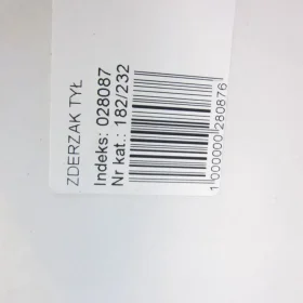 MAZDA 3 BL SPORT ZDERZAK TYŁ TYLNY 09-13 232