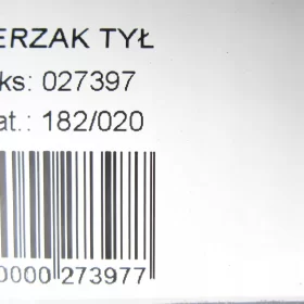 JAGUAR XF ZDERZAK TYŁ TYLNY JJX 07-13 20