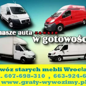 Wywóz starych mebli Wrocław