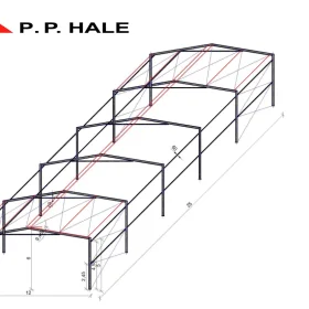 Konstrukcja Stalowa 12x25 m - Wiata Hala Magazyn - Nowa i Solidna